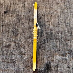 Vintage Native American Kids Bow & Arrow Set w/ Branded Signature